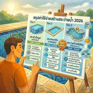 สร้างสระว่ายน้ำ